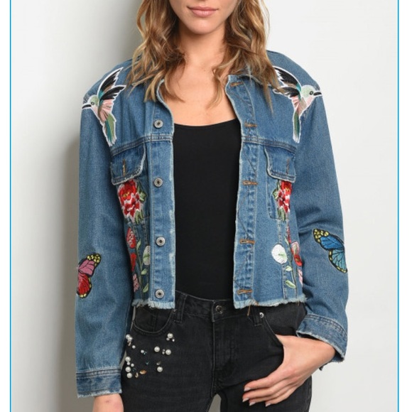 Embellished Denim Jacket - Picture 2 of 5
